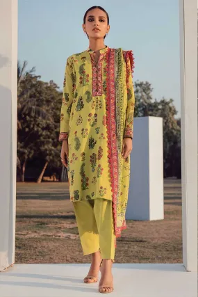 Al Karam - 3 PC Printed Lawn Suit SS022B Spring Summer Lawn Collection Vol 1