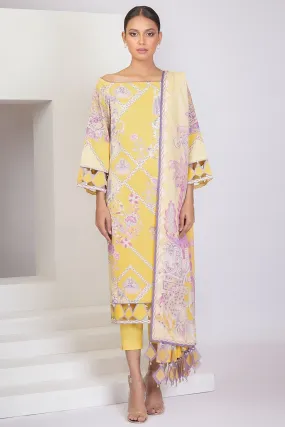 Al Karam - 3 PC  SS22B Spring Summer Lawn Collection