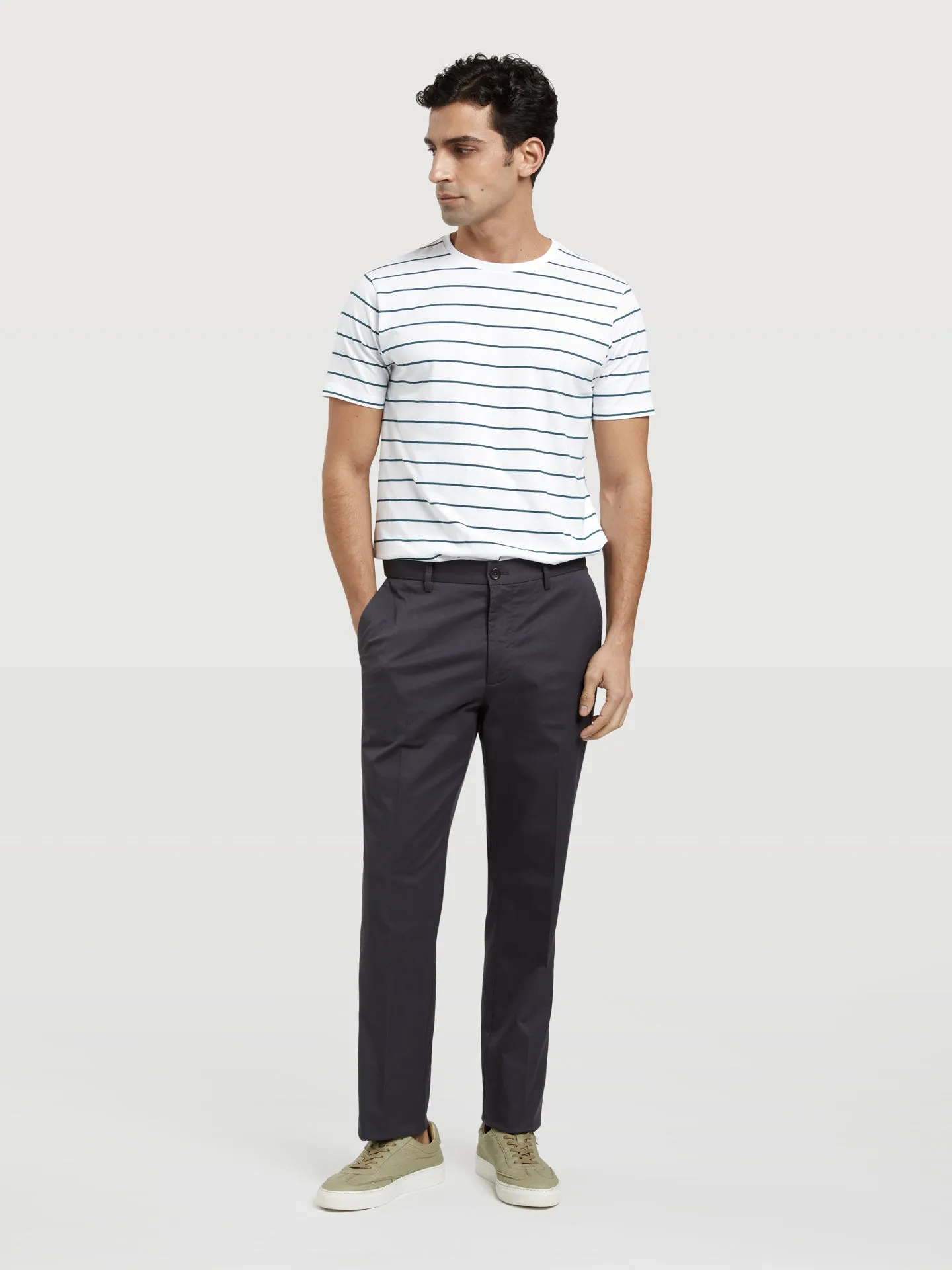 Basic Comfort Cotton regular fit Chino Trouser