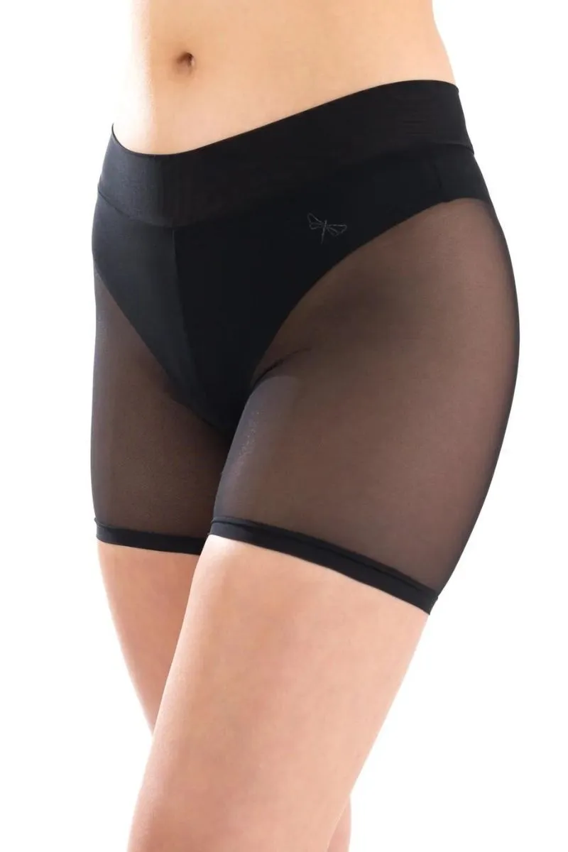 Dragonfly Zoe Shorts - Black Mesh