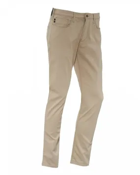 Emporio Armani J06 Gabardine Slim Fit Comfort Trouser: BEIGE