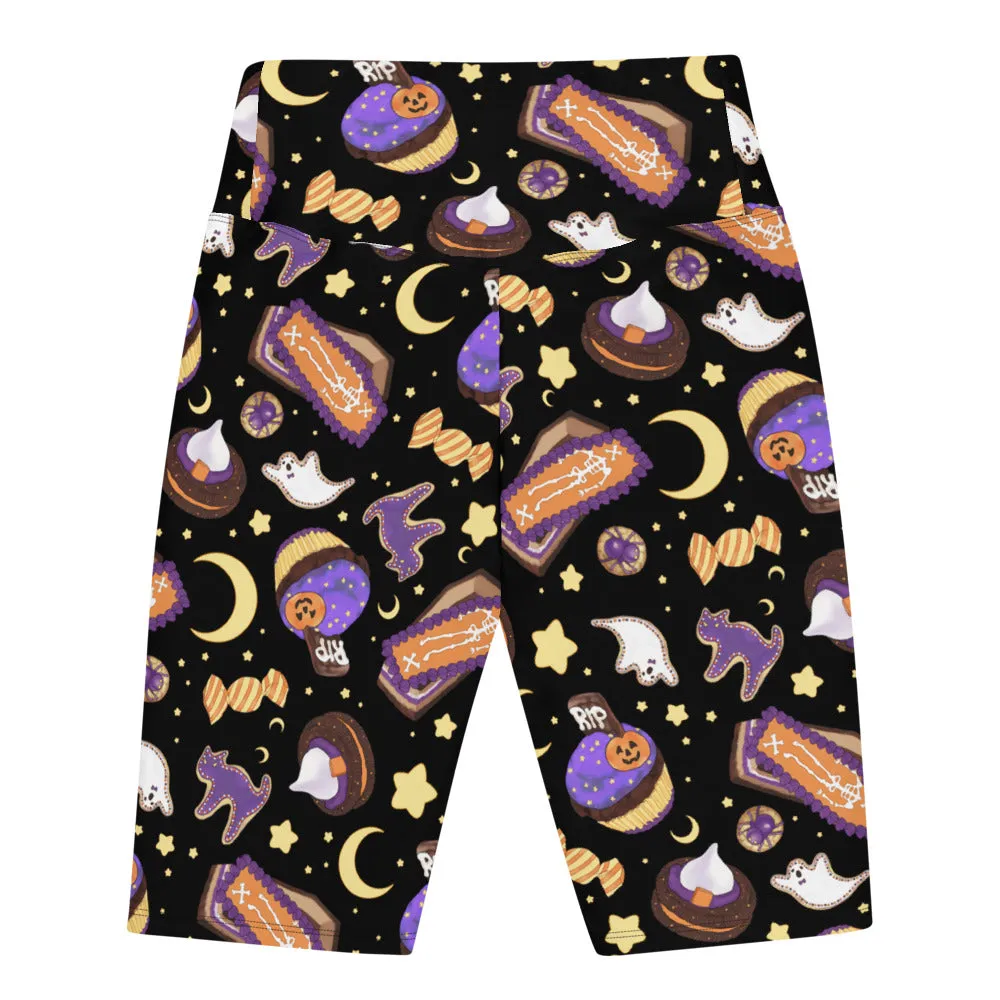 Halloween Treat Biker Shorts