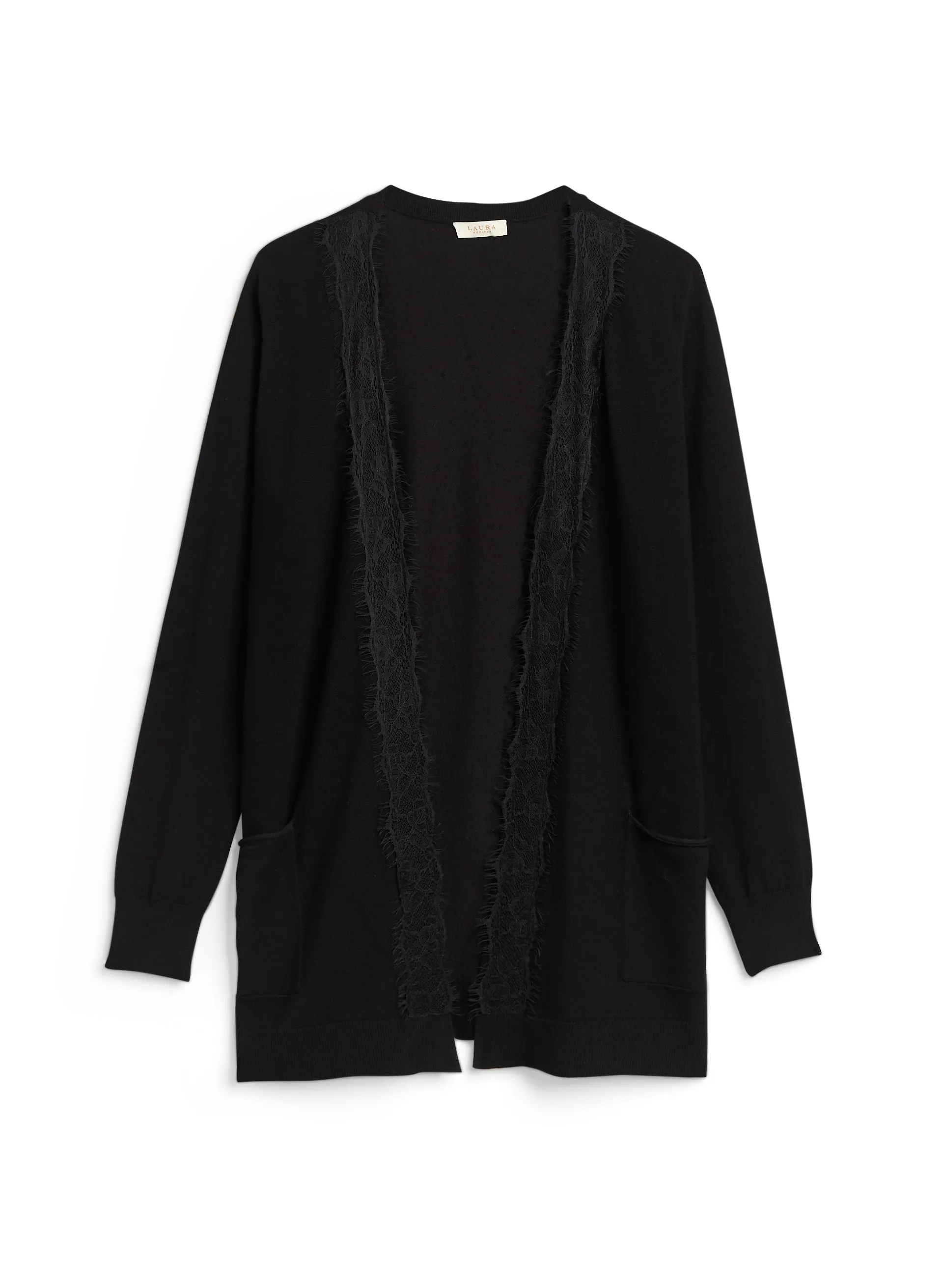 Lace Trim Cardigan