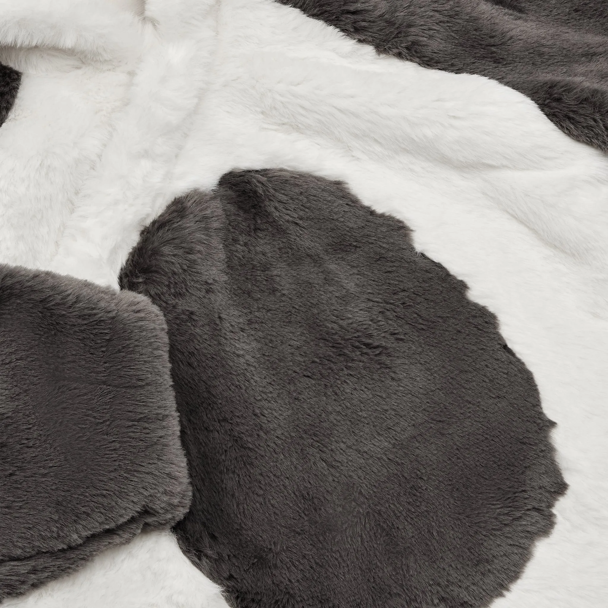 Panda Faux Fur Pramsuit