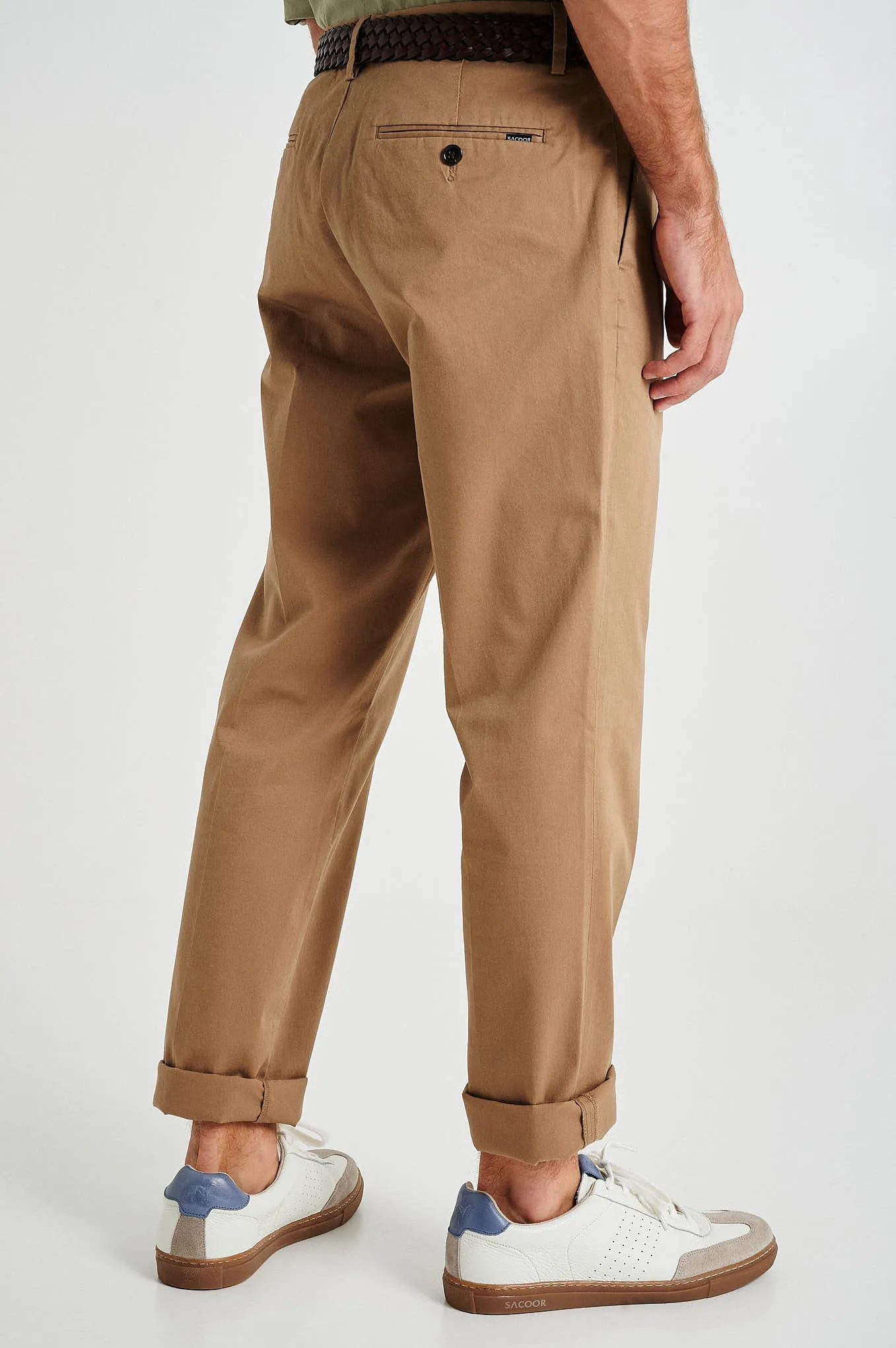 Slim fit comfort stretch basic chino