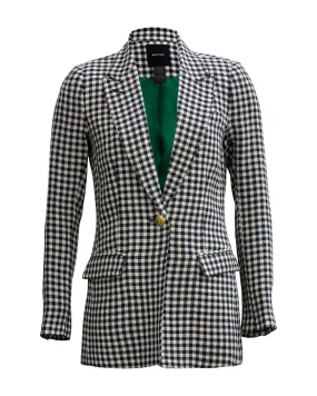 Tailored Check Blazer