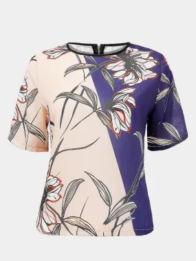 Wholesale Floral Print T-Shirts