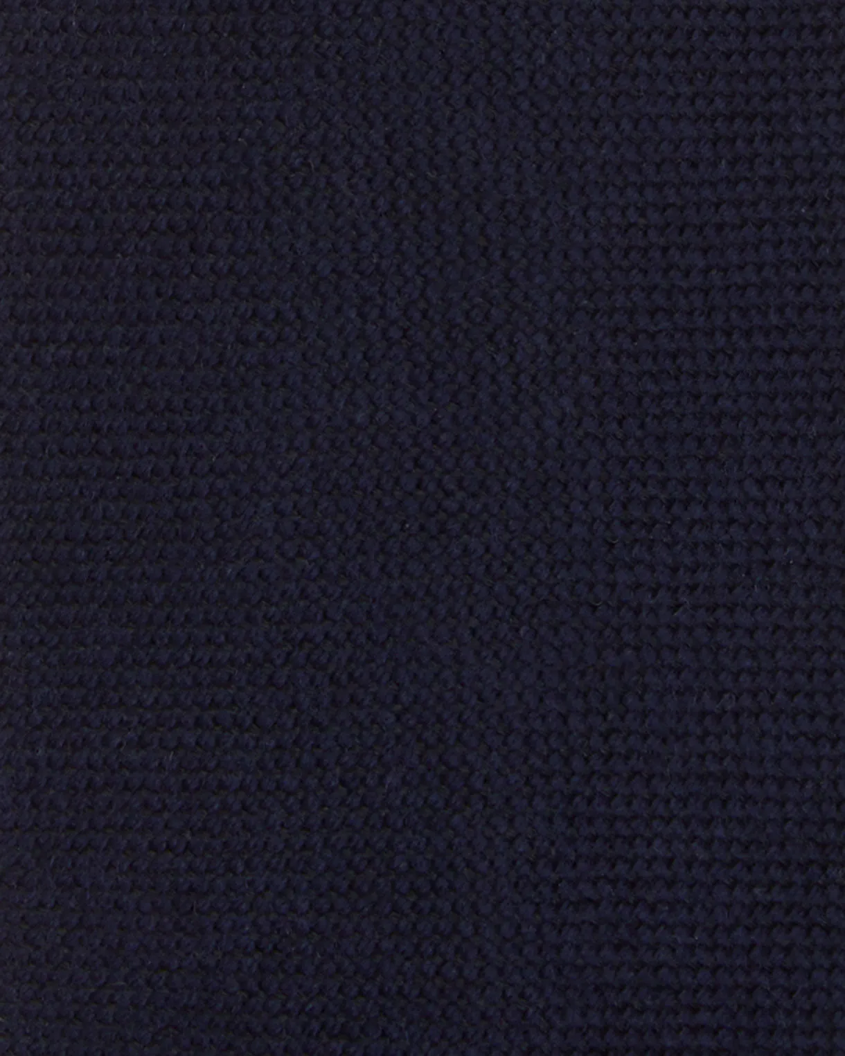 Wool Twill Tie in Navy